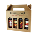 Naturbraune Geschenkbox Sauce 4x100ml