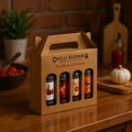 Naturbraune Geschenkbox Sauce 4x100ml