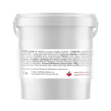 Chilipüree Gastro 1kg  (MEDIUM HOT)