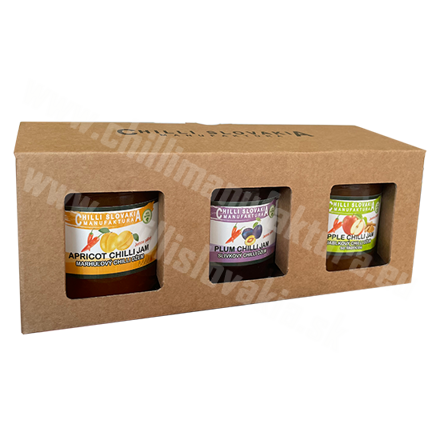 Geschenkbox SPEZIAL 3x Chili-Marmelade